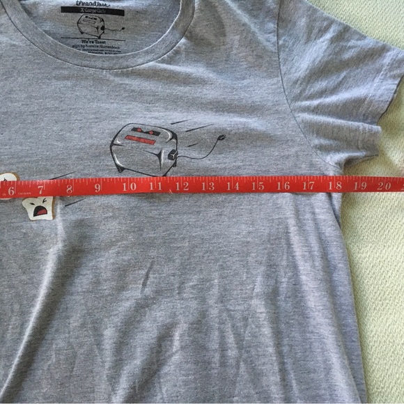 Threadless We’re Toast Tee Fits M/L - Picture 5 of 6